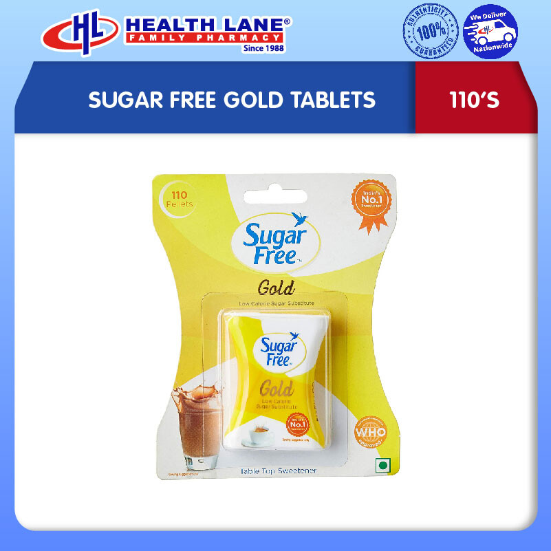 SUGAR FREE GOLD TABLETS 110'S